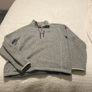 North face qurter zip fleece
